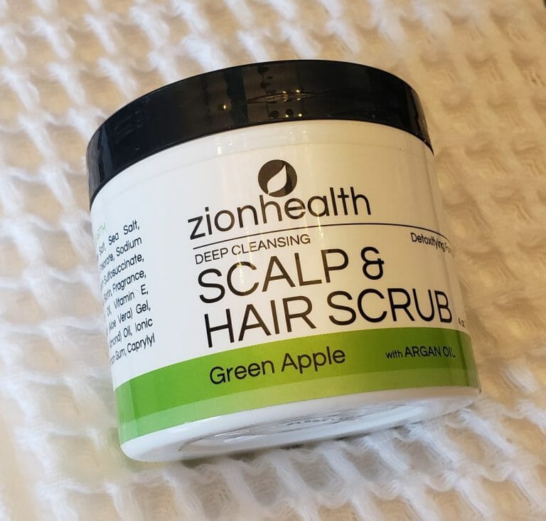 Zion Health Deep Cleansing Scalp and Hair Scrub